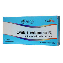 Zdjęcie produktu Cynk + witamina B6