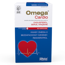 Zdjęcie produktu Omega Cardio + czosnek