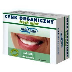 Zdjęcie produktu Cynk Organic Naturtabs Fresh Mint