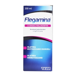 Zdjęcie produktu Flegamina  o smaku malinowym