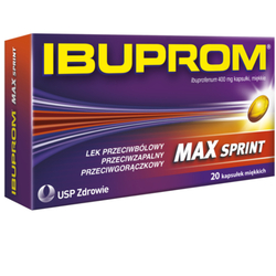 Zdjęcie produktu Ibuprom Max Sprint - kapsułki miękkie