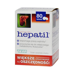Zdjęcie produktu Hepatil - tabletki