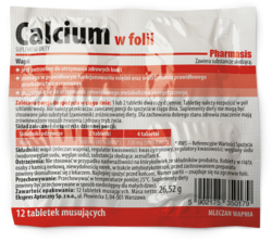 Zdjęcie produktu Calcium w folii Pharmasis