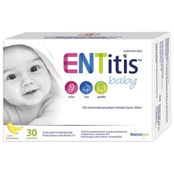Zdjęcie produktu ENTitis Baby, saszetki, smak bananowy