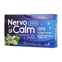 Zdjęcie produktu NervoCalm Sen z melatoniną i melisą