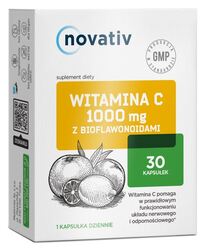 Zdjęcie produktu Novativ Witamina C 1000 mg z bioflawonoidami 