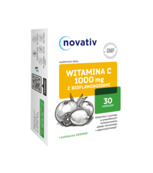Zdjęcie produktu Witamina C 1000 mg z bioflawonoidami (Novativ)