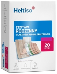 Zdjęcie produktu Heltiso Zestaw rodzinny plastrów hipoalergicznych    