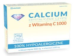 Zdjęcie produktu Calcium Krystalicznie Czyste z Witaminą C1000