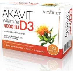 Zdjęcie produktu Akavit witamina D3 4000IU