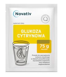 Zdjęcie produktu Novativ Glukoza cytrynowa