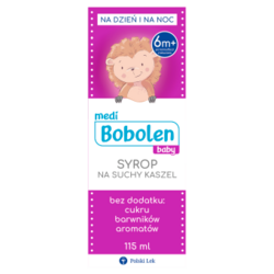 Zdjęcie produktu Bobolen Baby Syrop na suchy kaszel