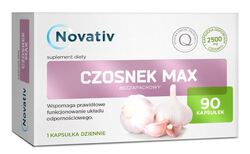 Zdjęcie produktu Novativ Czosnek MAX bezzapachowy