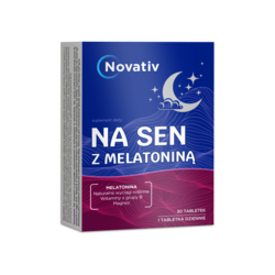 Zdjęcie produktu Novativ Na sen z melatonina