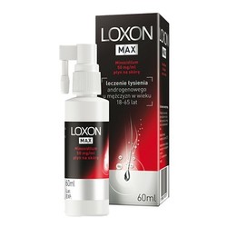 Zdjęcie produktu Loxon Max 5% - płyn na skórę głowy