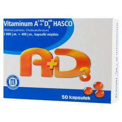 Zdjęcie produktu Vitamina A 2000 + D3 400