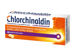 Zdjęcie produktu Chlorchinaldin o smaku czarnej porzeczki