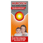 zdjęcie produktu Nurofen dla dzieci Forte o smaku truskawkowym