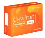 Zdjęcie produktów Cewitan Witamina C 1000 mg, kaps., 60 szt
