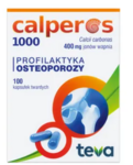 Zdjęcie produktu Calperos 1000, 400 mg jonow wapnia, kaps.twarde,100 szt